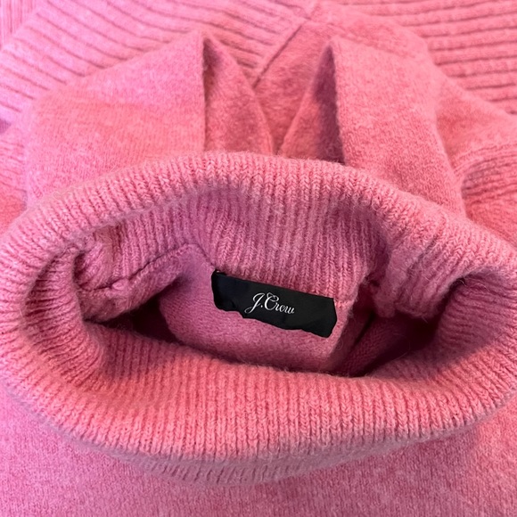 J.Crew Pink Turtleneck Sweater in Supersoft Yarn - Picture 8 of 9